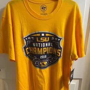 LSU NATIONAL CHAMPIONS 2019 New Never Worn w/tag